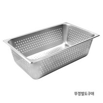 개똥마미 스텐 타공바트 밧드 업소용 스텐통 반찬통 (6인치 Full), 단품없음, 선택완료