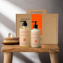 캄모멘트리 프렌치 레몬 비타민 바디워시550ml 바디겔크림450g 2종세트, 1개