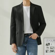 [맨타임] STA. 남성 스탠다드 싱글 블레이져. 고급원단