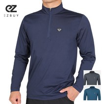 [이지바이] 남성 약기모 집업티_옷장필수템 겨울용 기모 티셔츠 / 95~115 사이즈까지 빅사이즈! 맨살에 닿아도 부드러운 따뜻 포근 사방신축 기모티_등산복 작업복 낚시