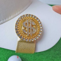 골드달러 골프볼마커 / 럭셔리 황금달러 퍼팅공마크