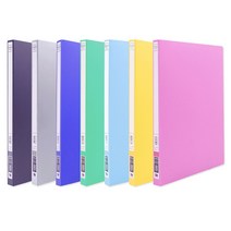 문화 PP 스프링화일 F400-7 A4 상철, 07-흑색 (F400-7 PP)