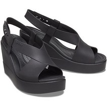 크록스(NC웨이브충장점) 브루클린 하이 웨지 우먼 206222-060