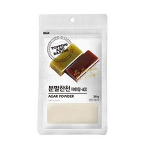 아트박스/레드비샵 큐원 홈베이킹 분말한천 30g, 본품