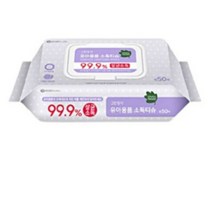 그린핑거 유아용품 소독티슈 캡형 50매, 36개