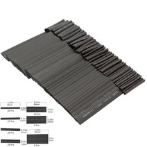 열수축비닐 투명포장지 선물포장비닐 튜브 키트절연 슬리브 폴리올레핀 모듬 와이어 케이블100 개, 02 127PCS Type 2