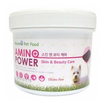아미노파워 반려견 영양제 스킨 앤 뷰티 케어200g, 단일 수량