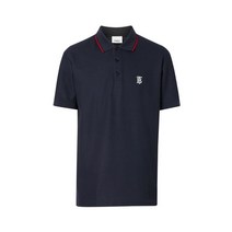 22SS 버버리 TB로고 카라 반팔티셔츠 22SS8017007NAVY