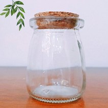 푸딩컵 유리병코르크마개 포함 x2개, 없음