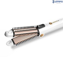 차홍 고데기 볼륨 뿌리 앞머리 빗 뽕 봉 헤어 미니 휴대용 추천, 화이트