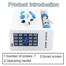 충격파 치료 기계 ED 물리 기구 등 발 통증 완화 바디 300MJ, 01 EU plug