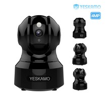 YESKAMO 예스카모 고화질 실내외용 보안 무선 IP CCTV 카메라, KR-825-C-4M-Hei-선택11