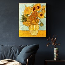 돈 들어오는 그림 프리미엄 풍수액자 명화 해바라기 그림액자, D-2 클림트 해바라기, 브라운