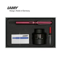 [라미] (무료각인) 알스타 만년필 기프트세트(색상선택), 상세 설명 참조, 색상:오션블루 / 펜촉:EF-가는촉 / 30ml잉크색상:블랙 / 잉크카트리지색상:블랙