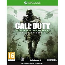 XBOXONE 엑스박스원 XBOX게임 콜 오브 듀티: 모던 워페어 리마스터 134101, 1개