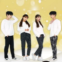 겨울 융털 동복 공장 작업복 바지 여성 남성 빅사이즈 기모 바지