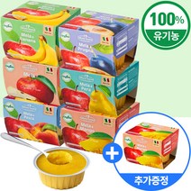 유기농 생과일 누바 퓨레 6팩(+1팩 추가증정) (100gX14개), 12개입, 상큼팩(사과+배+사과배)