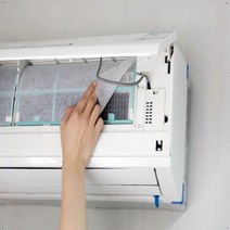 냄새 나는 벽걸이 에어컨 필터 거름망 에어컨필터교체 에어컨냄새