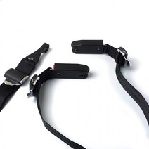 라이프엔 ISOFIX 래치벨트 테더 카시트 아이소픽스 브라켓 설치 더블버클 래치벨트(아래벨트) 1개
