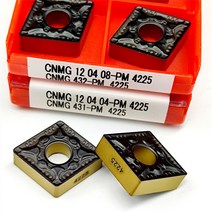 호환 CNMG120404 CNMG120412 PM4225 외부 터닝 도구 CNMG 120404/120408/120412 카바이드 인서트 텅스텐 커팅 CNC 선반 커터, [03] CNMG120412 PM 4225, 03 CNMG120412 PM 4225