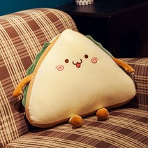해외 귀여운 창조적 인 샌드위치 빵 베개 침대 등쿠션 -10225, 옵션03