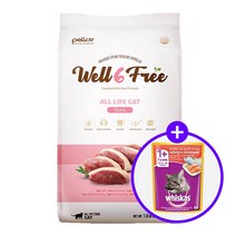 펠리코 웰식스프리 고양이 사료 전연령 올라이프 캣 오리1.8kg [위스카스 파우치 1개 증정]