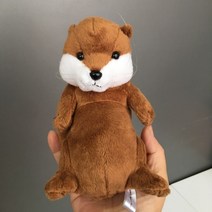 귀여운 수달인형 해달인형 애착 동물, 동일, 스탠딩 18cm