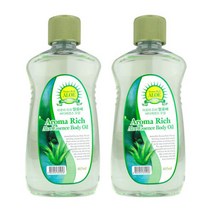 아로마 리치 바디오일 465ml 알로에 x2개, 아로마 리치 바디오일 465ml 알