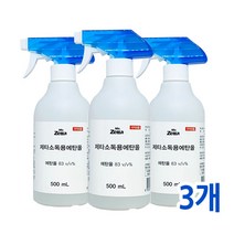 제타 소독용 에탄올 스프레이 500ml /살균 소독제, 3개
