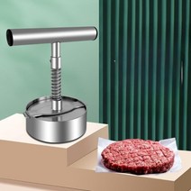 패티 프레스 떡갈비 함박 스테이크 성형 모양틀 기계 스텐 누르게 누르기 햄버거, 11.외륜 직경 80mm