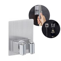 [무료배송]간편부착 스텐 우산거치대/ 밀대홀더/ 빗자루 보관 _ 2022599EA, 쿠팡 무타공 스텐 밀대홀더, 쿠팡 본상품선택