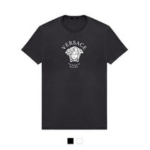 VERSACE 메두사 반팔 티셔츠 블랙/화이트 A228806