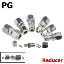 증류기 증류주만들기 증류수기 양조증류기 SUS 304 압축 페럴 파이프 피팅 6mm 8 10 12mm 변환 어댑터 14 12 튜브 스테인레스 스틸 커플러 커넥터 YDFLOK, PG, 18mm OD Tube
