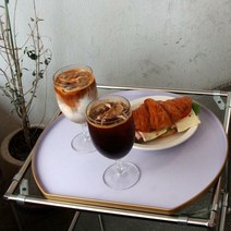 시그니처 반달 논슬립 트레이 5color 중(M), 아보카도올리브