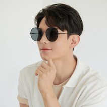 더브릴레 동글이 메탈 남자 여자 선글라스