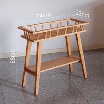 원목 화분 선반 다육화분 식물 받침대 베란다 스탠드 진열대, 01. 소나무(원목색)