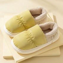 온열발열 따뜻한 보온용 실내화슬리퍼 여성용 겨울 퍼지 슬리퍼 미끄럼 방지 두꺼운 단독 실내 슬리퍼 열 플러시 빵 신발 랩 ankel 면화 슬라이드 신발
