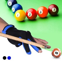 키밍 왼손막힘 당구 장갑 미끄럼방지 당구용품, L_외손막힘-블랙