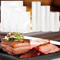 매직 진공 포장팩 세트 롤 파우치 가정용 진공포장비닐 식재료 채소 반찬 보관, 파우치8호