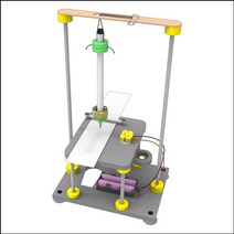 과학교구뉴 전동 간이 지진계-ZFB과학키트 과학실험세트 우주 로켓