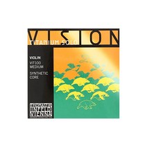 Vision Titanium solo 비전 티타늄 솔로 바이올린 현 E선 A선 D선 G선 4종 세트 4/4 VIT100 세트 내용 VIT01 VIT02 VIT03 VIT04