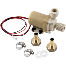워터 펌프 12v 1pc 태양열 dc 12v 3m 온수 순환 펌프 브러시리스 모터 워터 펌프 미니 전기 잠수정 워터 펌프 식품 등급