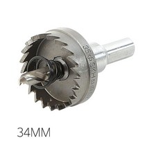 세양 홀쏘 홀커터 34MM 천공깊이 8mm 철판 합판 함석