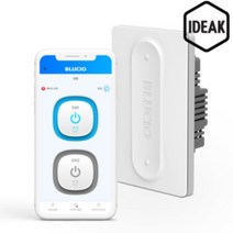 아이디크 부르시오 IOT 스마트스위치 블루투스스위치 국내생산 타이머 전등 조명 리모컨, 2구