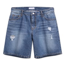 브로 디스트로이드 워싱 청반바지 (MV008)