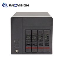 서버 랙새로운 Tooless NAS 4 베이 hotswap HDD 케이지 Nas 스토리지 베어 본 서버 1000Mbps Gbe 네트워크, 04 2xGBE 4G Ram128G SSD