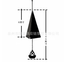 MEIISEO현관종 도어벨 방울 행운의나무 풍경 유리종, 총 길이 466cm 부표 블랙