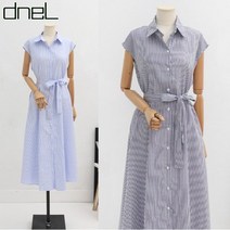 드넬 쿨스트라이프원피스DWO22170A