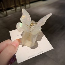 안나블링 오로라나비 헤어집게핀