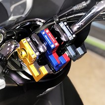 혼다 PCX 봉지걸이 핸들바 중간 22mm 범용 바이커스, Gold - 골드